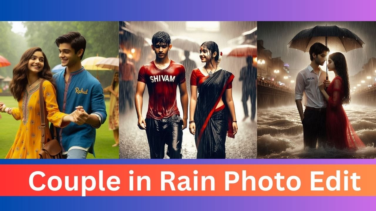 rain Couple AI Photo Editing