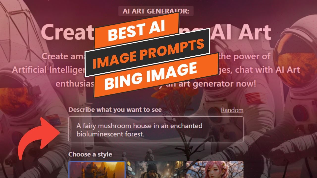 Prompts for Bing Image Creator